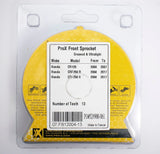 Pro-X - 07.FS12004-13 - Grooved Ultralight Front Sprocket, 13T