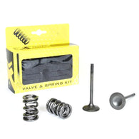 Pro-X Steel Exhaust Valve/Spring Kit For Kawasaki KFX450R 2008-2014 28.SES4406-1