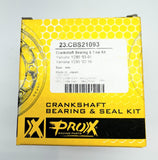 Pro-X - 23.CBS21093 - Yamaha YZ80 YZ85 1993-2018 Crankshaft Bearing and Seal Kit
