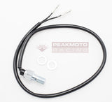 Motorcycle Hydraulic Brake Light Pressure Switch 10mm x 1.00mm BREMBO, 19" Wire