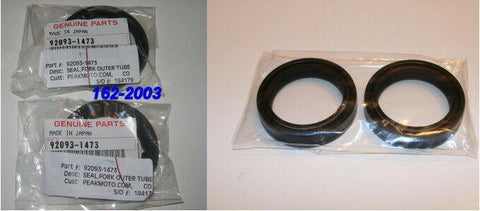 Kawasaki ZX600 ZX900 ZX 6R 9R ZX6R ZX9R Fork Seal Dust Seal Set
