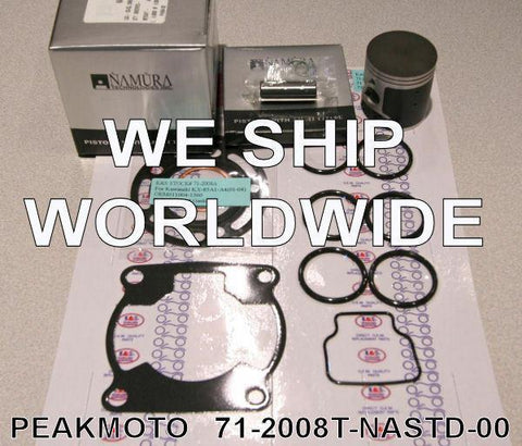 KAWASAKI KX 85 KX85 01-07 PISTON KIT +TOP END GASKETS