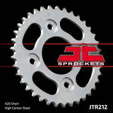 JT Sprockets JTR212.34 Steel Rear Sprocket 34T For Honda GROM MSX125 2013-2019