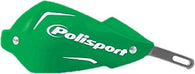 Polisport - 8306700007 - Green Touquet Handguards With Universal Mount Kit
