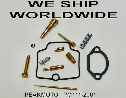 Kawasaki KX85 01-05 CARB Carburetor Rebuild/Repair Kit - Made In Japan