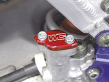 Works Connection Rear Brake Cover (Red) | 21-705