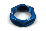 Works Connection Steering Stem Nut (Blue) | 24-300