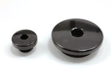 Works Connection Engine Plugs Black | 24-596