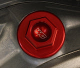 Works Connection Oil Filler Plug Red | 24-190