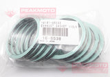 K&L 16-5538 Exhaust Pipe Gasket 10 Pack For Suzuki 14181-45C00 51.2x61.7x 4.8mm
