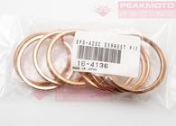 K&L 16-4136 Exhaust Pipe Gasket 10 Pack For Kawasaki 11061-0027 43.2x36.6x2.7mm