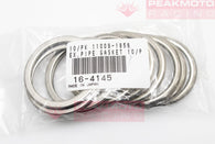 K&L 16-4145 Exhaust Pipe Gasket 10 Pack For Kawasaki 11009-1856 35.5x44.1x2.4mm