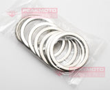 K&L 16-4145 Exhaust Pipe Gasket 10 Pack For Kawasaki 11009-1856 35.5x44.1x2.4mm