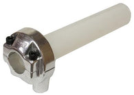 Push/Pull Throttle Assembly 7/8" For Honda Style Cables CB CL Polished Aluminum