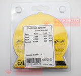 Pro-X - 07.FS34003-15 Grooved Ultralight Front Sprocket 15T