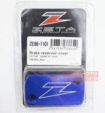 ZETA ZE86-1101 BLUE Front Brake Master Cylinder Cap For Honda 45513-KCE-671