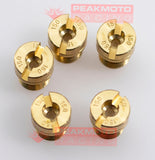 Keyster #150 Size Round Main Jet For Keihin Style 99101-393 N424-36 Pack of 5