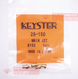 Keyster #150 Size Round Main Jet For Keihin Style 99101-393 N424-36 Pack of 5