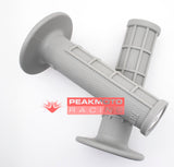 ODI H01RFG Ruffian Grey Half-Waffle Grips Moto Single Ply Medium - Made In USA