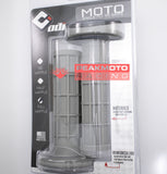 ODI H02RFG Ruffian Grey Full-Waffle Grips Moto Single Ply Medium - Made In USA