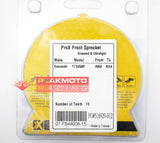 Pro-X 07.FS44008-15 15T Grooved Ultralight Front Sprocket For KFX450R 2008-2014