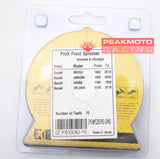 Pro-X - 07.FS33082-15 - Grooved Ultralight Front Sprocket, 15T