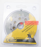 Pro-X 07.FS23008-14 Grooved Ultralight Front Sprocket 14T For Yamaha Raptor 250
