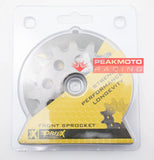 Pro-X - 07.FS66088-15 - Grooved Ultralight Front Sprocket, 15T