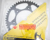 Pro-X 07.RS12087-50 Ultralite Series Steel Rear Sprocket 50T - Black