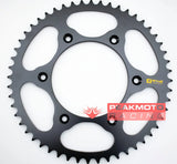 Pro-X 07.RS12087-52 Ultralite Series Steel Rear Sprocket 52T - Black