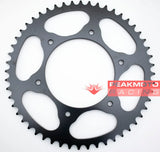 Pro-X 07.RS12087-52 Ultralite Series Steel Rear Sprocket 52T - Black