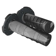 SCOTT - 219627-1001 - Black/Grey Deuce MX Grips Dual Compound w/ Donuts