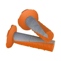 SCOTT - 219627-1011 - Orange/Grey Deuce MX Grips Dual Compound w/ Donuts