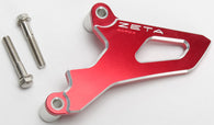 ZETA ZE80-9045 Red Drive Cover Guard Honda CRF450R 2005-2017, CRF450X 2005-2016