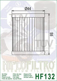 HiFlo HF132 Oil Filter For Kawasaki 52010-S002, Suzuki 16510-19B00, 16510-24501