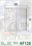 HiFlo - HF126 - Oil Filter For Kawasaki 16099-002