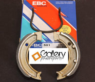 EBC 501 Brake Shoes For YAMAHA PW50 1981-2021, SH50 RAZZ 1987-1994