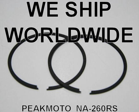 NAMURA PISTON RINGS 43mm For SUZUKI RM60 2003-2005 NX-20060R
