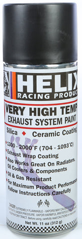 Helix Racing HIGH TEMP EXHAUST SYSTEM PAINT, BLACK | 165-1020