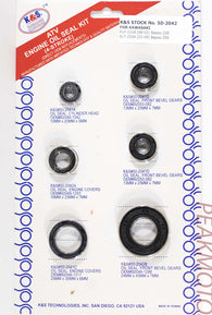 K&S ATV Complete Engine Oil Seal Kit  KLF-220/250 (88-08)  | 50-2042