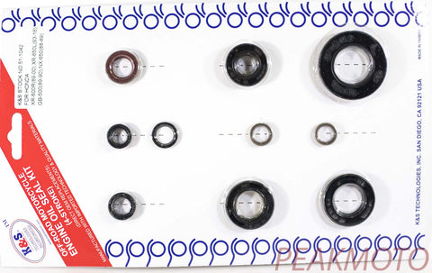 K&S Off-Road Complete  Engine Oil Seal Kit  XR-600 /650L  | 51-1042