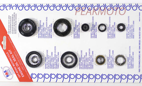 K&S Off-Road Complete  Engine Oil Seal Kit  KX65/80/85/100  | 51-2004