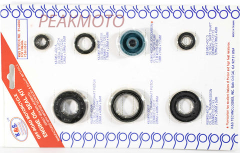 K&S Off-Road Complete  Engine Oil Seal Kit  YZ-80 (93-01)  | 51-4004