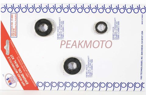 K&S Off-Road Complete  Engine Oil Seal Kit KTM 50SX/SXR Adv PRO-JR/SR  | 51-6001