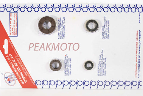 K&S Off-Road Complete  Engine Oil Seal Kit KTM 50 X PRO-JR/SR LC  | 51-6002
