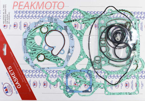 K&S Off-Road Complete Gasket RM-125 92-97  | 71-3001